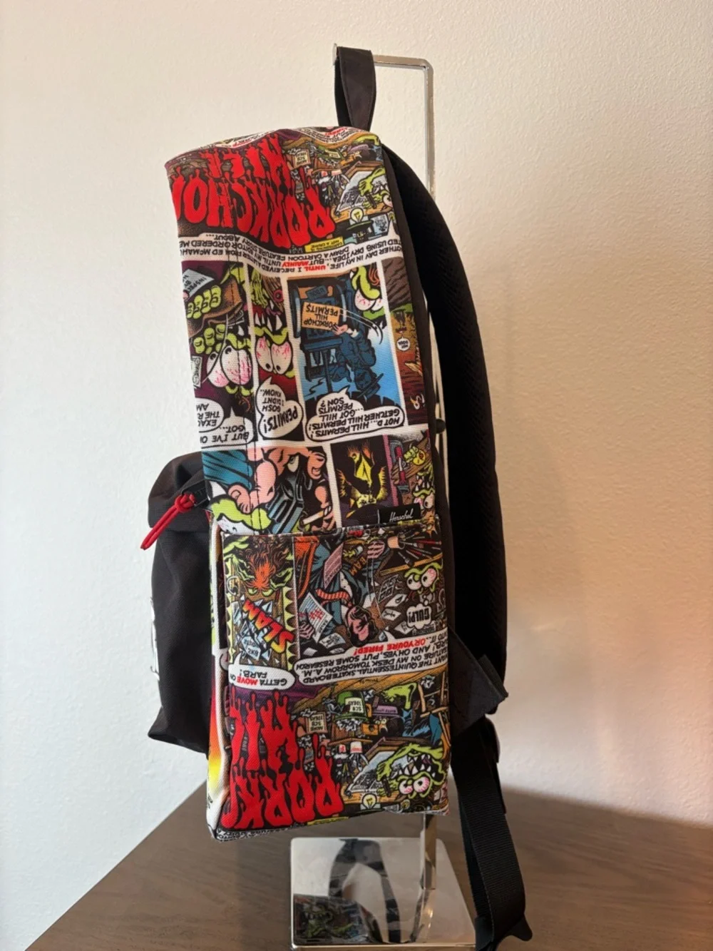Herschel Supply Co. x Santa Cruz Comic Print Backpack | Classic XL | Black